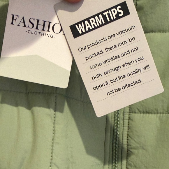 Green Quilted Jacket - Picture 11 of 11